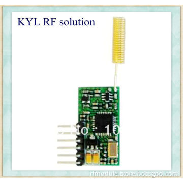 KYL-500S low cost embedded module 433mhz TTL coil antenna 1km short range courrier wireless communication data transmitter